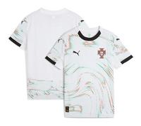 PUMA Portugal 2025 Away Shirt Junior - White - Kids 9-10Y
