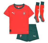 PUMA Portugal 2025 Home Kit Children - Red - Kids 3-4Y