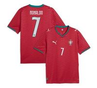 Puma Portugal 2026 Pre Printed Home Shirt Club Red Green Lagoon
