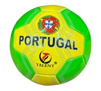 Portugal Soccer Ball 7 - Football for Youth & Adults - Ideal for Practice, Training & Grass - Beautiful Souvenir for Football & CR7 Fans from Portugal (Yellow)