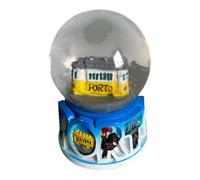 Portugal Sparkly Water Snow Globe Figurine in Famous Monuments & Base Designs - Portugese Snow Ball - Beautiful Souvenir Gift from Portugal (Tram)