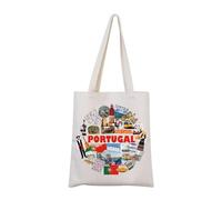 Portugal Tote Bag Portugal Gift Moving to Portugal Gift Portugal Souvenir Gift Portugal Travel Gift For Tourist (Portugal Tote)