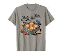 Portugal Traditional Custard Tarts Food Art Pastéis de NATA T-Shirt