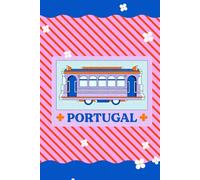 Portugal Tram Notebook - Retro Red & Blue Lined Journal | Fun Portuguese-Inspired Stationery | 150 Pages | Algarve Travel | Exploring Lisbon