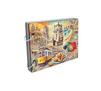 Portugal Travel Memories: Lisbon Highlights & Porto Streets Cultural Keepsake Scrapbook