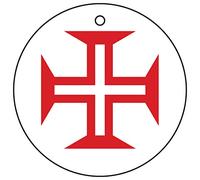 Portuguese Air Force Roundel Car Air Freshener (Crest/Insignia/Emblem/Fun Xmas Christmas Stocking Filler/Secret Santa/Novelty Scented Gift)