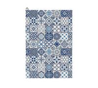 (Portuguese Azulejos_6448) Golf Towel Funny Printed Cristmas Gift for Men Women Husband Dad Mom Birthday Golfers Fan