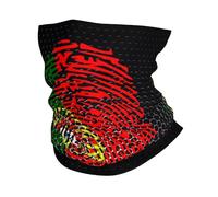 Portuguese Dna Portugal Flag Decorative Neck Gaiter Universal Half Face Scarf Headscarf For Sports Climbing Yoga