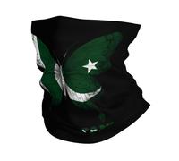 Portuguese Flag Butterfly Half Face Scarf Washable Headband Uv Protection Hair Band For Yoga Workout Tennis 26X30CM