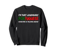 Portuguese Flag Funny Portugal Sweatshirt