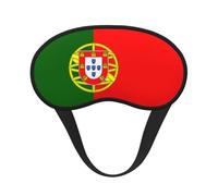 Portuguese Flag Print Blackout Sleep Mask, Light Blocking Eye Mask for Sleeping Travel, Camping, Shift Work