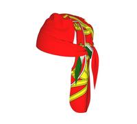 Portuguese flag Print Breathable Versatile Cycling Cap for Men Women Headband Yoga Running Sweatband