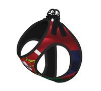 Portuguese Flag Print Harness Leash Set For Cat Dog, Reflective Adjustable Escape-Proof Vest Lead With Soft Breathable Mesh, For Small Pets And Kitten Puppy