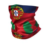 Portuguese Flag Print Headband Neck Gaiter Head Wrap Headwear