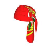 Portuguese flag Printed Do Rag Cap, Quick Dry Mesh Cycling Cap Helmet Liner for Biking Running Hiking