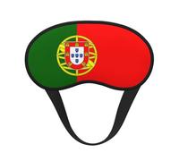 Portuguese Flag Universal Lightweight Eye Mask: Great for Travel, Office Naps and Shift Work. Provides a Comfortable Sleeping Environment