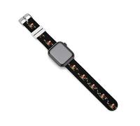 Portuguese Flag Wine Silicone Watch Bands Compatible with IWatch Soft Wristbands Classic Replacement Strap