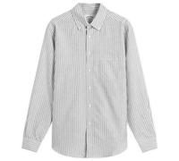 Portuguese Flannel Men's Belavista Stripe Button Down Oxford Shirt White/Black