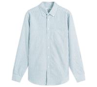 Portuguese Flannel Men's Belavista Stripe Button Down Oxford Shirt White/Green
