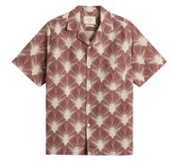 Portuguese Flannel Men's Feathers Vacation Shirt Deep Red Medium