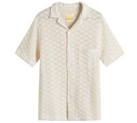 Portuguese Flannel Men's Net Cotton Knit Vacation Shirt Natural