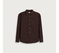 Portuguese Flannel Men's Teca Flannel Shirt Brown Large