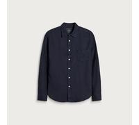 Portuguese Flannel Men's Teca Flannel Shirt Navy Large