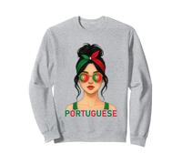 Portuguese Girl Portugal Flag Portuguesa Girlfriend Wife Sweatshirt