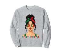 Portuguese Girl Portugal Flag Portuguesa Girlfriend Wife Sweatshirt