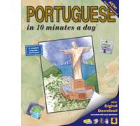 PORTUGUESE in 10 minutes a day®: Portuguese Book with digital download
