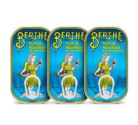 Portuguese Mackerel Fillets in Mustard Sauce | 3 x 120 g | Berthe | Ramirez | Portugal