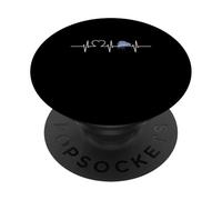 Portuguese Man o' war Heartbeat PopSockets Adhesive PopGrip