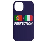 Portuguese Plus Italian Perfection Heritage Flag Case for iPhone 14