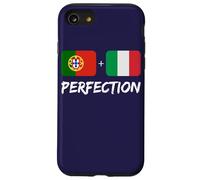 Portuguese Plus Italian Perfection Heritage Flag Case for iPhone SE (2020) / 7/8