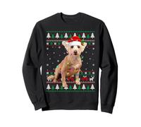 Portuguese Podengo Dog Christmas Ugly Sweater Lights Xmas Sweatshirt
