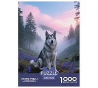 Portuguese Water Dog, 1000-piece Jigsaw, Calming Yet Stimulating Indoor Activity, Perfect for Keepsakes Or Gallery Walls, Suitable for Ages 8+, Pet Dog, 70x50cm/1000pcs