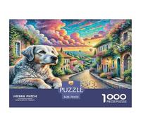 Portuguese Water Dog 1000 Piece Jigsaws for Adults Impossible Birthday Gifts for Women And Man Art Colorful DIY Craft 70x50cm/1000pcs