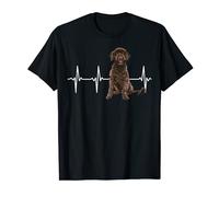 Portuguese Water Dog Heartbeat Dog Lover T-Shirt