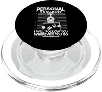 Portuguese Water dog mug shot guilty dog PopSockets PopGrip for MagSafe
