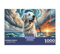 Portuguese Water Dog1000 Piece Puzzle Puzzle Cute Pets Puzzle Gift Gifts for Women And Men 38x26cm/1000pcs