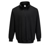 Portwest 1/4 Zip Neck Pullover Sweatshirt Sorrento Comfort Warm Work Wear Jumper