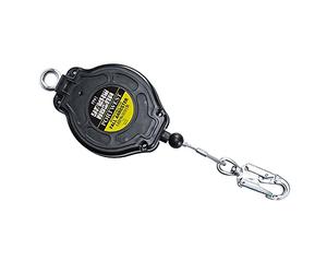 Portwest 10m Retractable Fall Arrest Block, Color: Black, FP41BKR