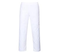 Portwest 2208 Bakers Trousers Food Safe Machine Washable Polyester White