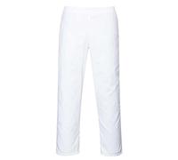 Portwest 2208 Bakery Trousers, Normal, Size M, White