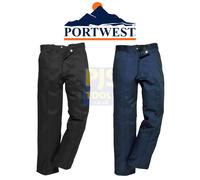 Portwest 2885 preston mens work trousers drivers navy or black Clearance