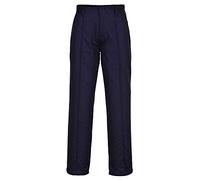 Portwest 2885 Preston Trousers Sewn in Front Centre Seam Button Closure