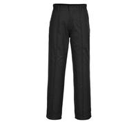Portwest Preston Trouser, Size: 34, Colour: Black, 2885BKR34