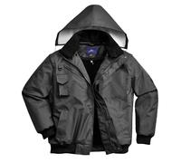 Portwest Bomber Jacket 3-in-1 F465 - Black - Size S