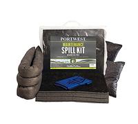 Portwest 50 Litre Maintenance Kit, Color:Grey, Size:Absorbs 50 Litres, SM31GRR
