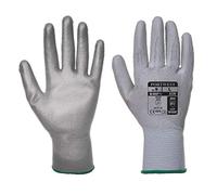 Portwest A120 Breathable PU Palm Glove Grey, Small